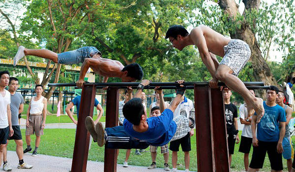 Bộ môn thể thao đường phố tốt cho sức khỏe tại Hà Nội