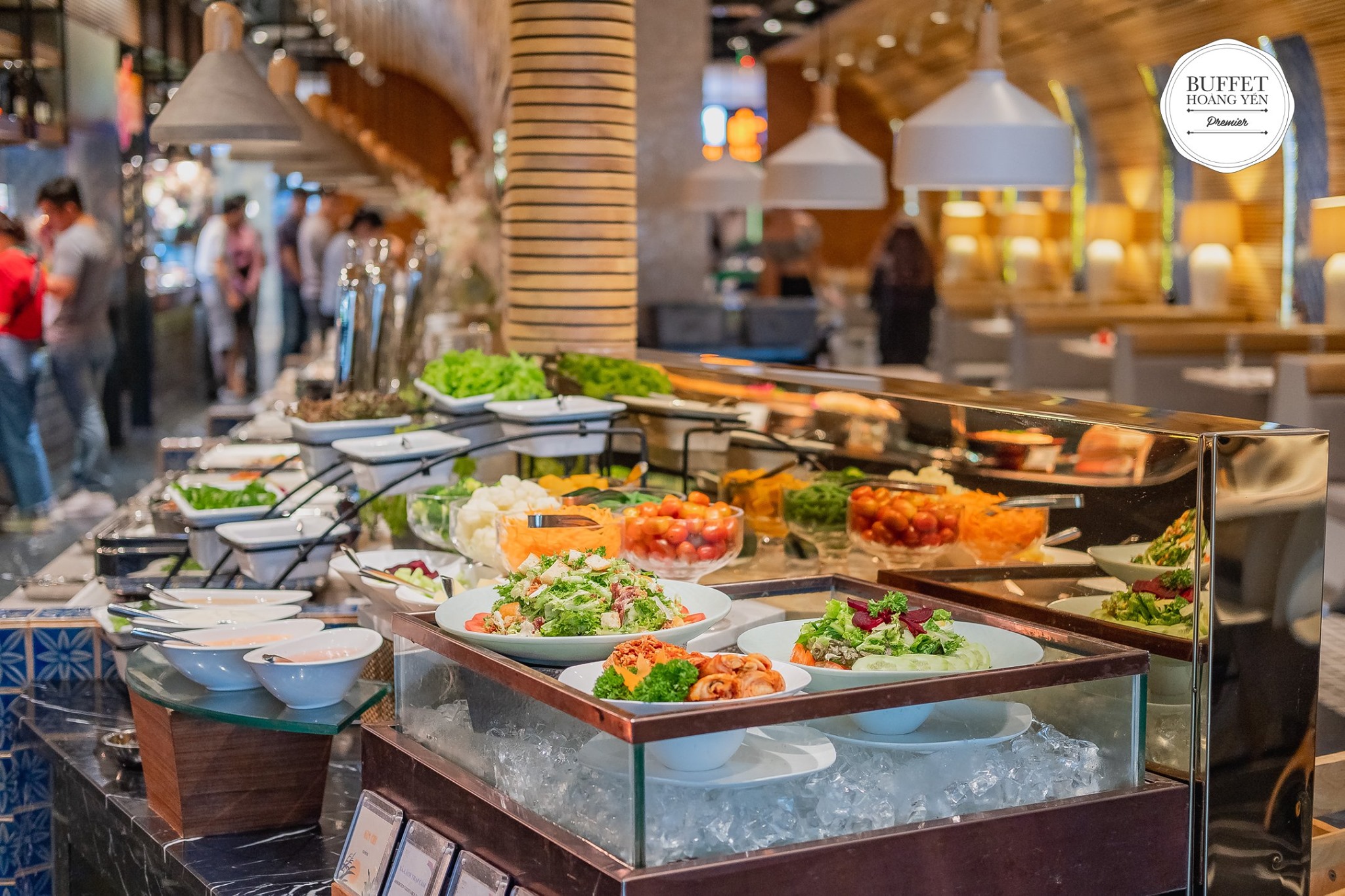 Món ngon tại Hoàng Yến Buffet Premier