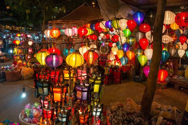 Đèn lồng khi du lịch Hội An