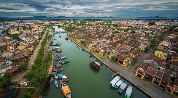 Bộ ảnh Hội An nhìn từ trên cao được thực hiện trong nhiều ngày