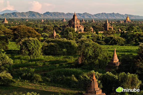 Bagan, Myanmar - khung cảnh bình minh tuyệt đẹp