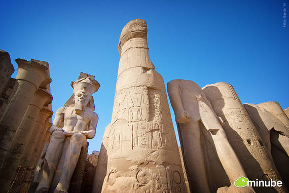 Luxor, Ai Cập nằm trên bờ sông Nile thơ mộng