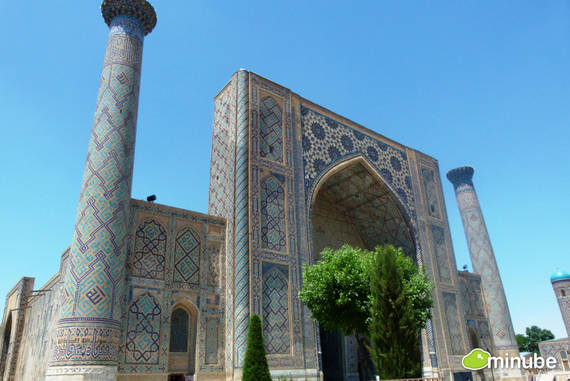 Samarkand với kiến trúc Hồi giáo đẹp