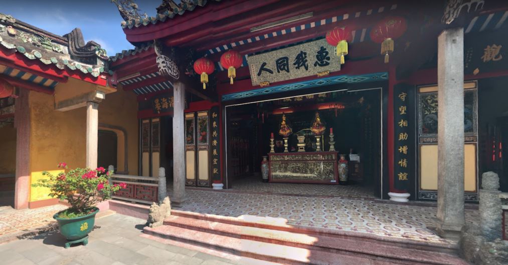 Bên trong Hội quán Triều Châu Hội An