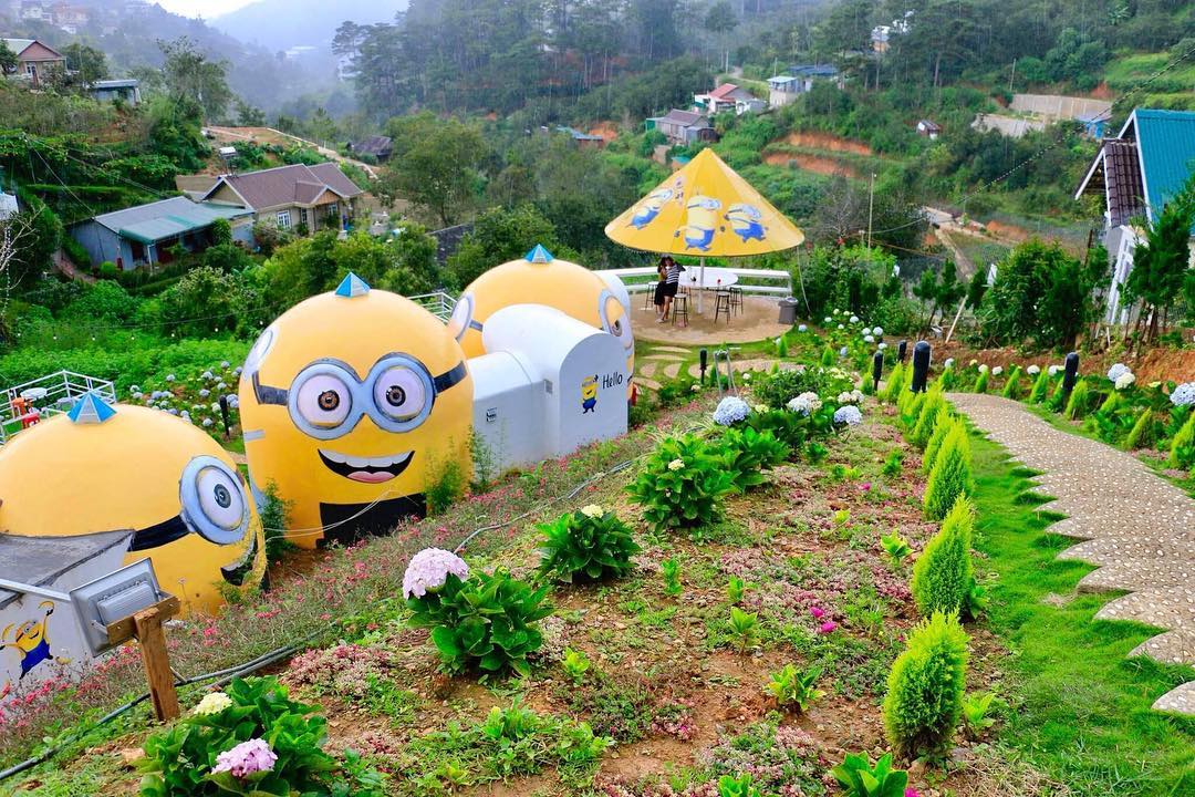 Her Homestay Minion homestay hoạt hình Đà Lạt