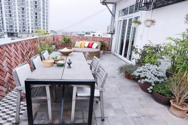 Homestay Hà Nội không gian mộc mạc