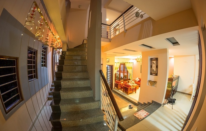 Không gian homestay hoài cổ được thiết kế riêng cho từng nhóm khách Không gian homestay hoài cổ được thiết kế riêng cho từng nhóm khách
