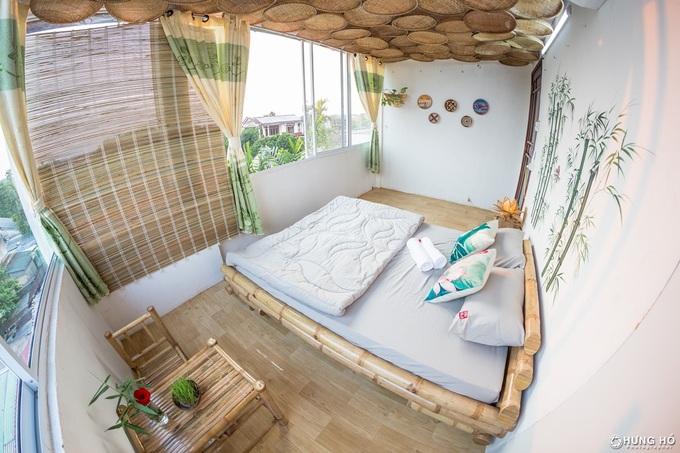 Phòng đơn rộng thoáng homestay hoài cổ nhìn ra thành phố Phòng đơn rộng thoáng homestay hoài cổ nhìn ra thành phố