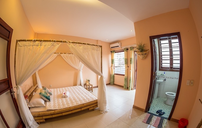 Phòng gia đình homestay hoài cổ rộng rãi cho cả nhà Phòng gia đình homestay hoài cổ rộng rãi cho cả nhà