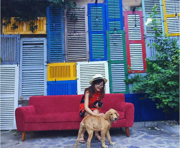 Phòng ngủ ấm cúng tại homestay Nha Trang