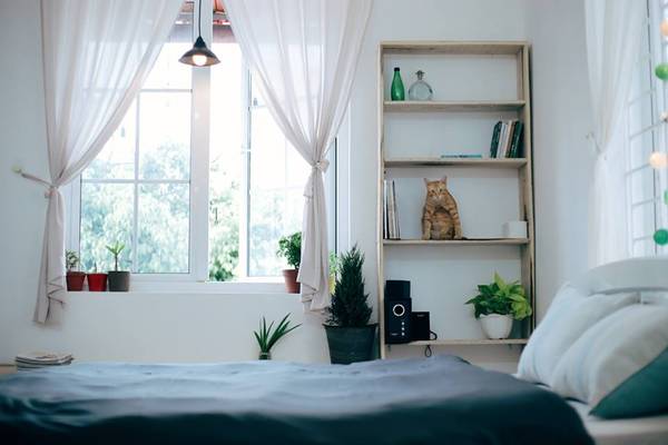 Phòng nghỉ ấm cúng tại S:House homestay Nha Trang