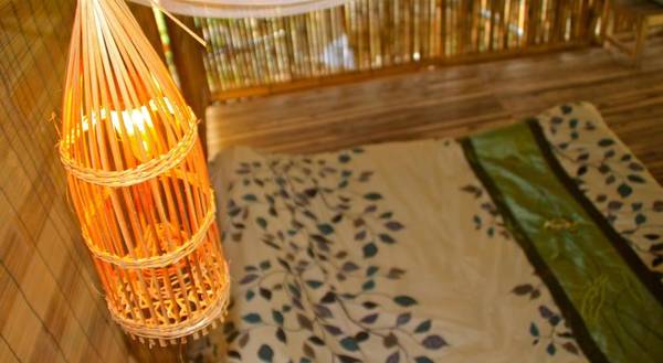 Homestay Ninh Bình thiết kế chòi lá tranh