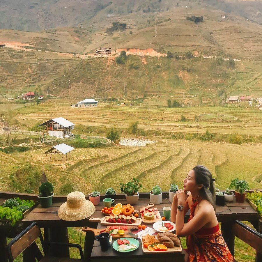 Homestay Sapa view núi tại Lee’s House Sapa