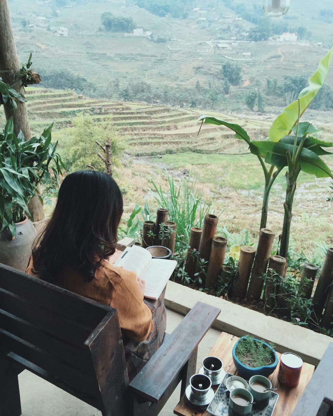 Homestay Sapa view núi tại Sali House