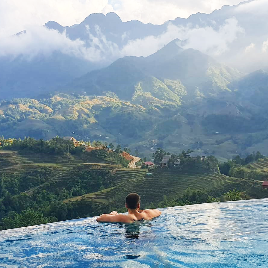 Homestay Sapa view núi tại Sapa Clay House