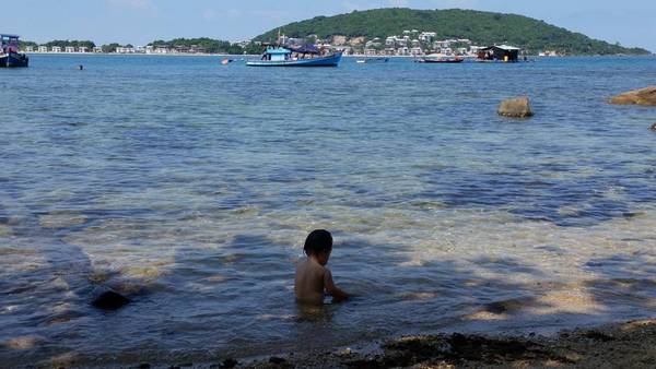 View biển từ homestay Hòn Dăm Phú Quốc
