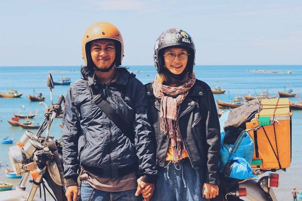 Trên chặng đường từ thành phố Phan Thiết ra Hòn Rơm Bình Thuận, bạn sẽ cảm nhận rõ nét cảm giác dù đi một mình cũng không hề cô đơn.