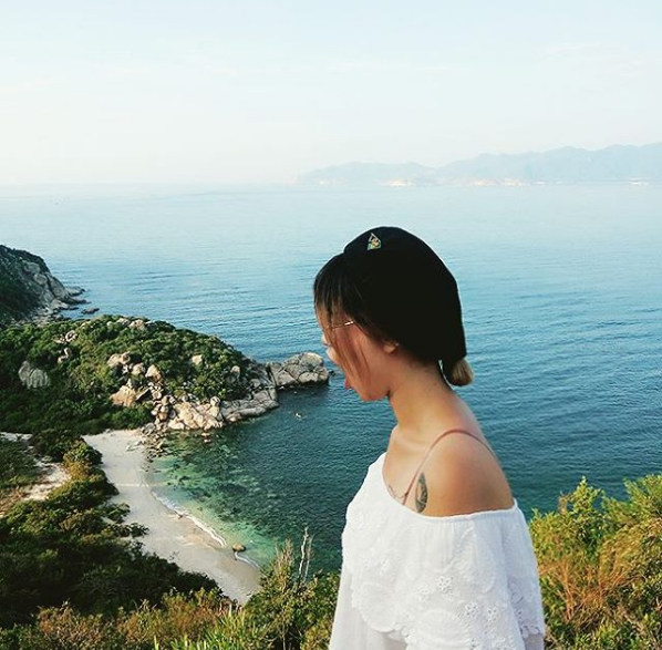 Check-in Hòn Rùa từ trên cao