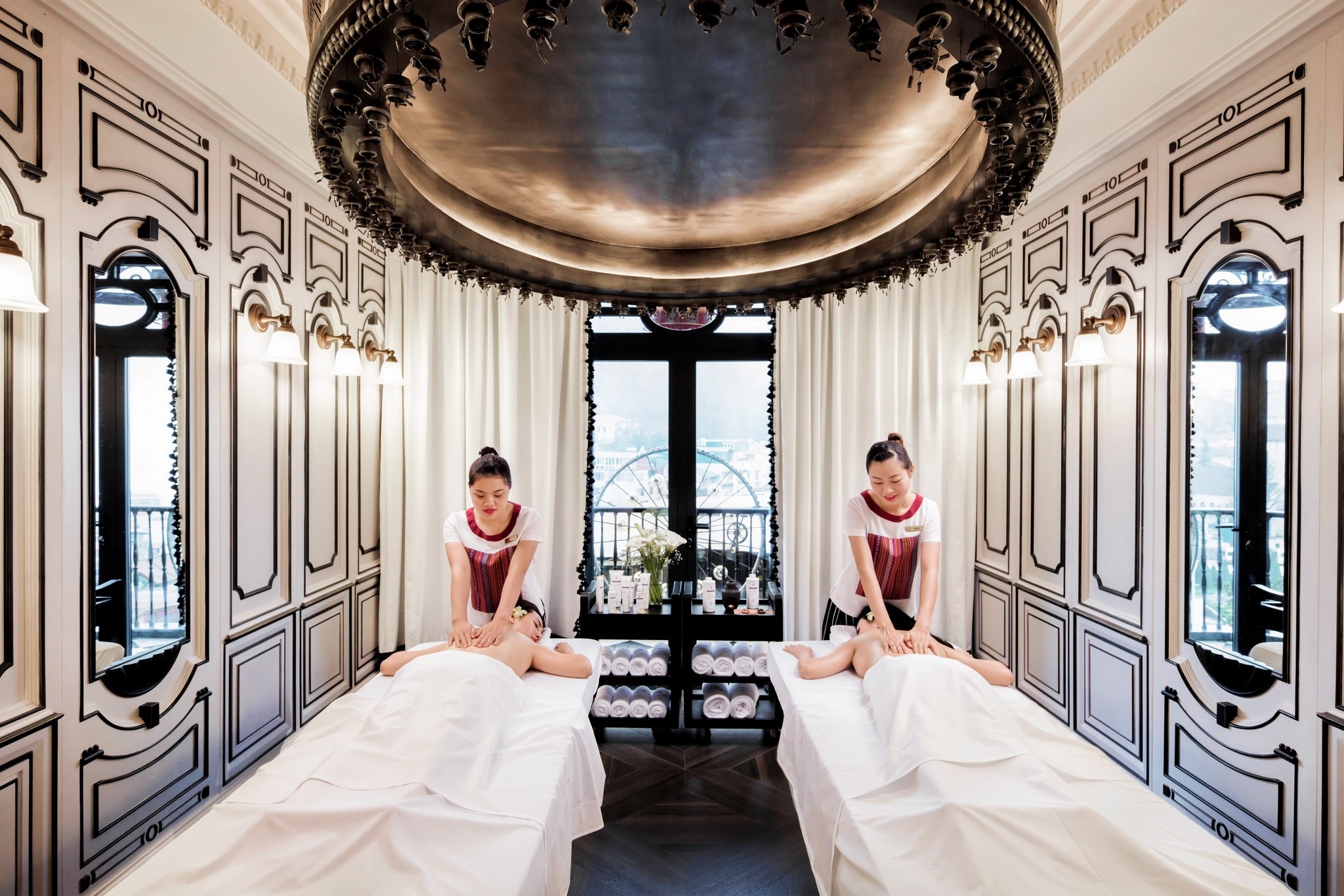 Thư giãn tại spa Hôtel de la Coupole Sapa