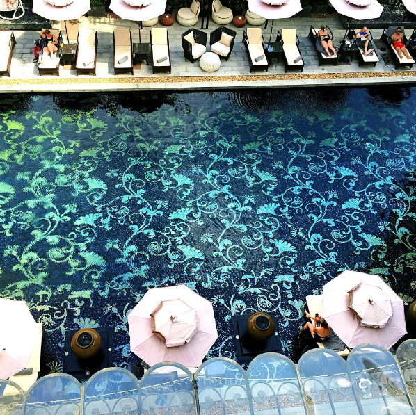 Bể bơi đẹp tại khách sạn Hội An Hotel Royal Hoi An Mgallery