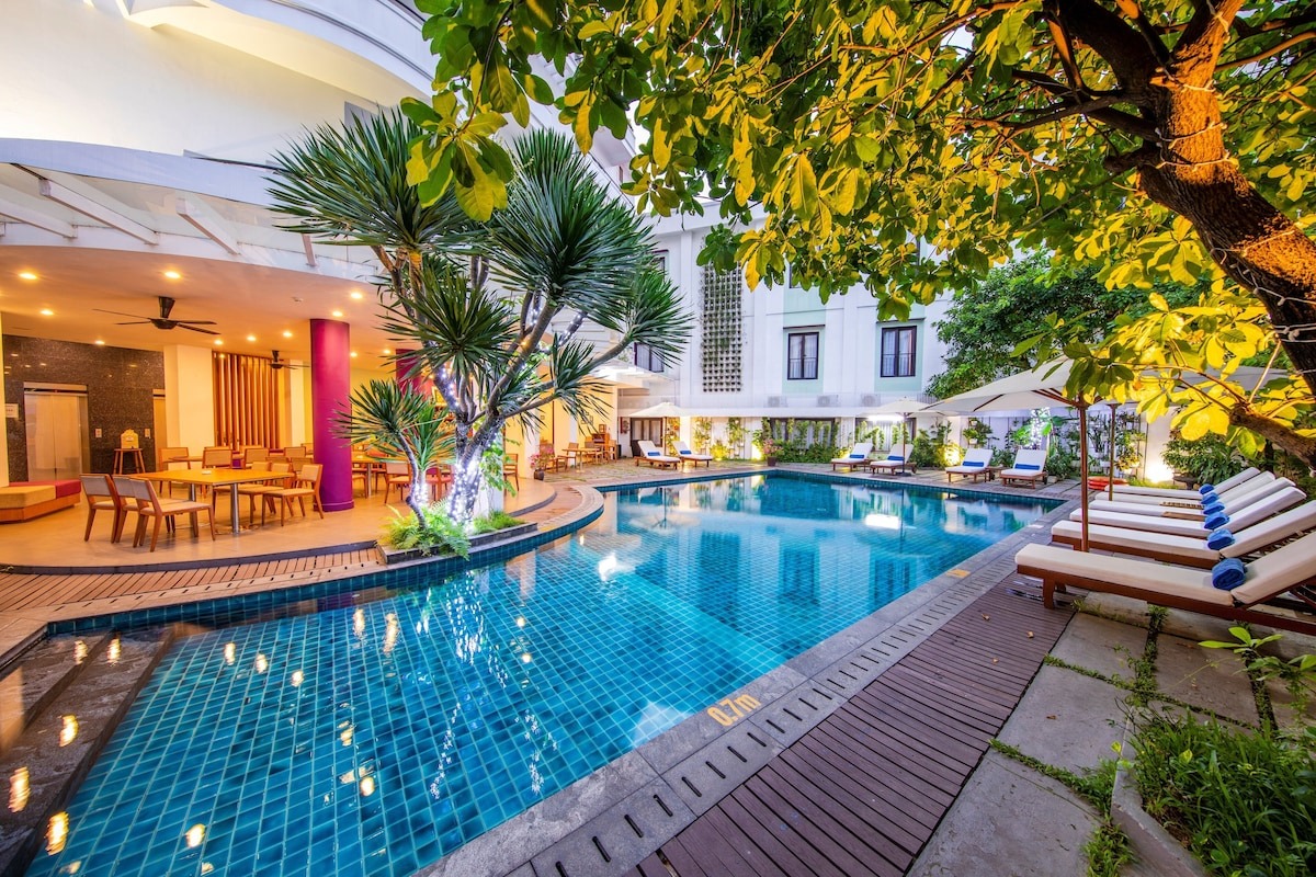 Khách sạn Êmm Huế trong du lịch Huế 3N2Đ