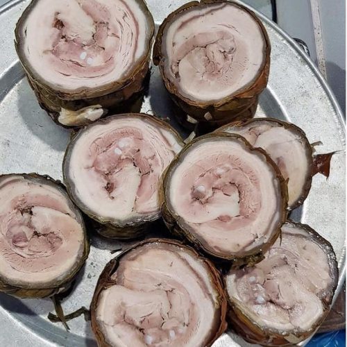 Giò lây. Ảnh: Bắc Vị.
