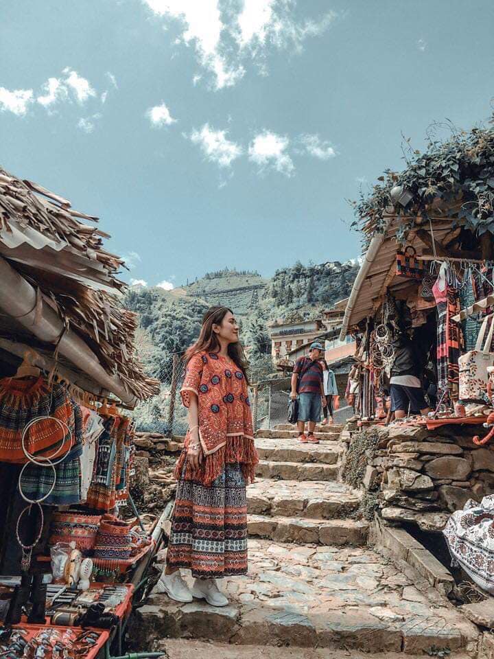 Ruộng bậc thang bản Cát Cát Sapa