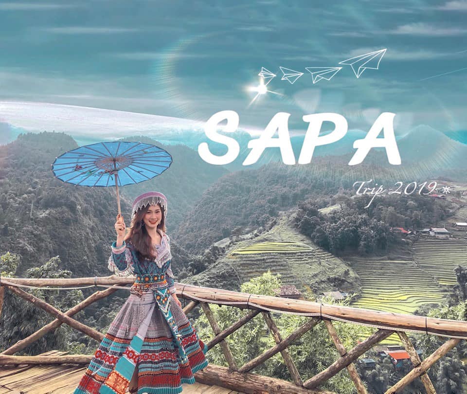 Cảnh quan bản Cát Cát Sapa