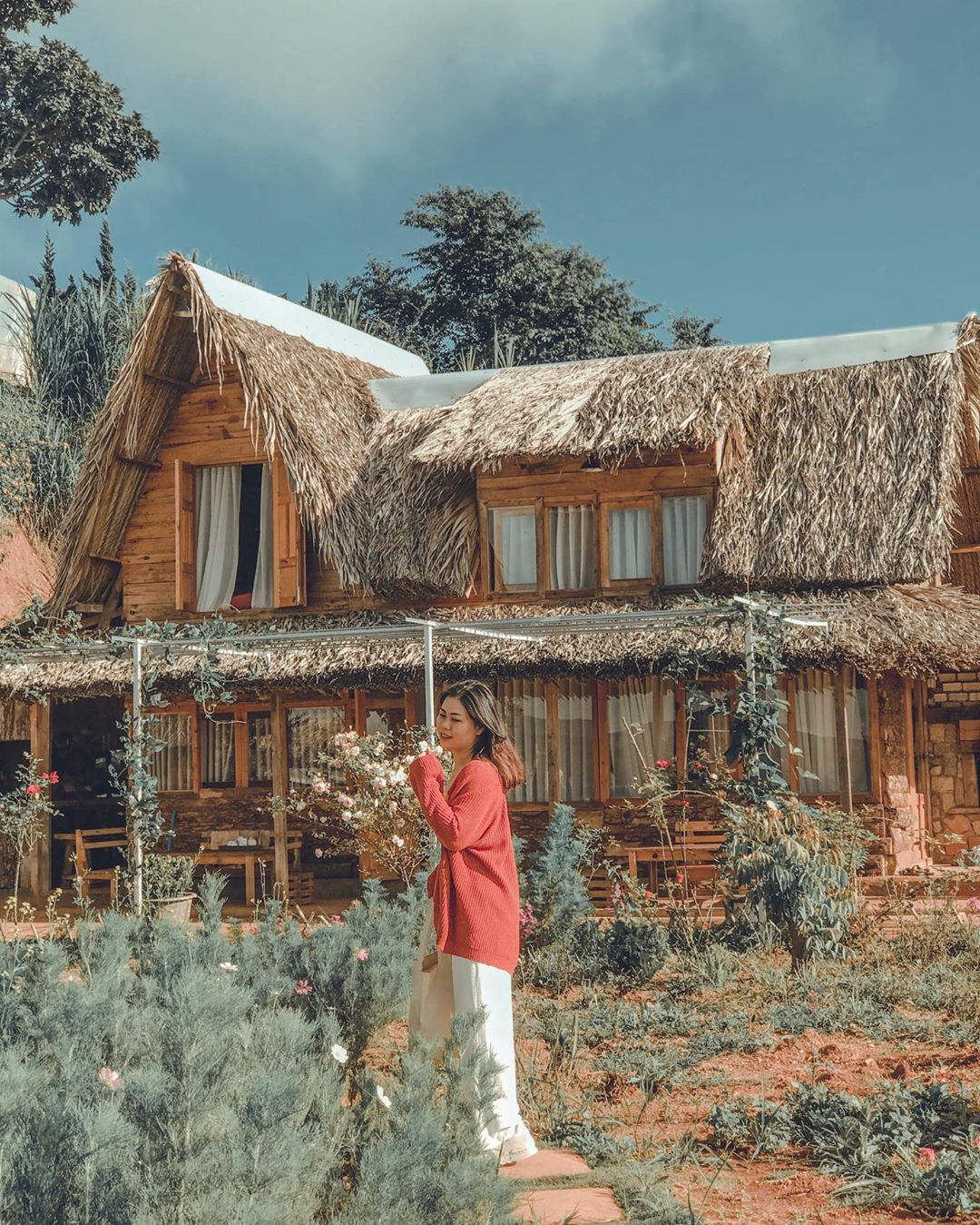 View mây tại Bình Yên House Đà Lạt
