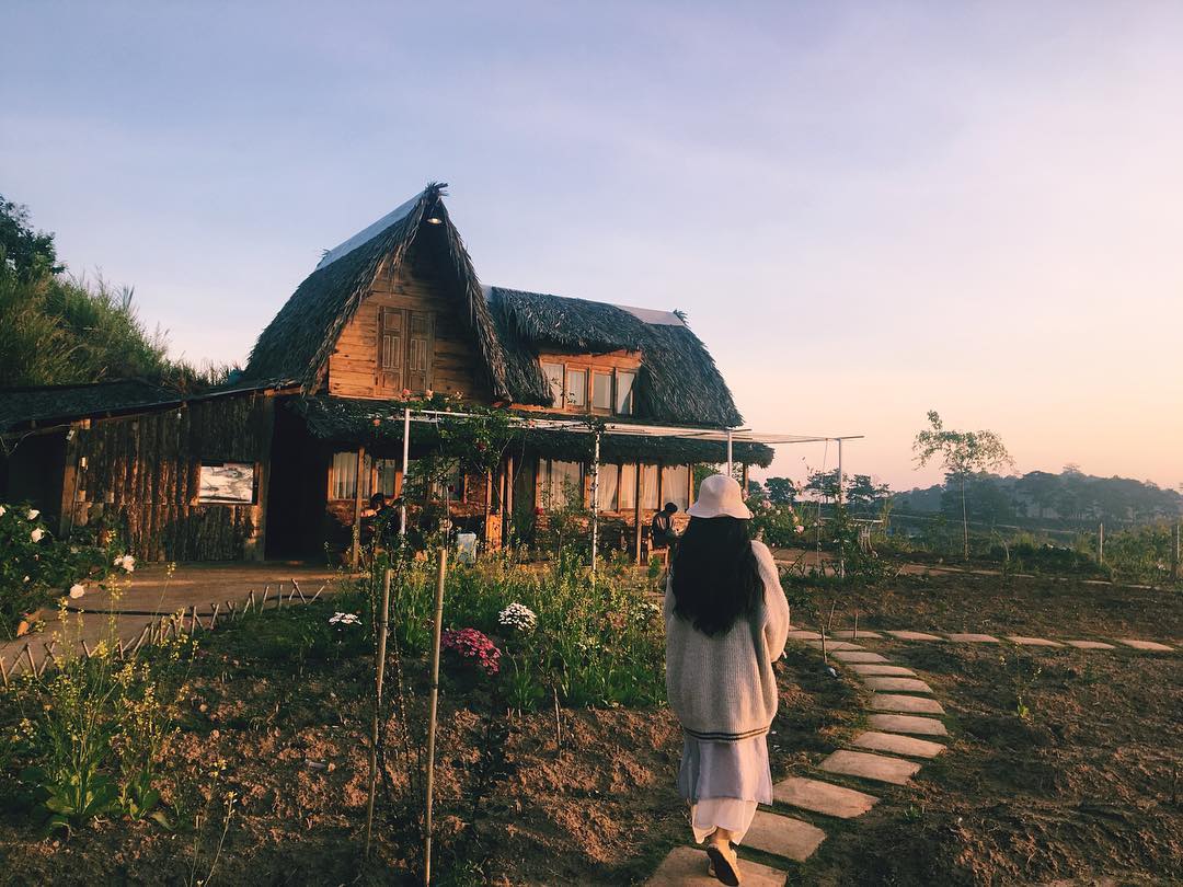 Không gian Bình Yên House Đà Lạt
