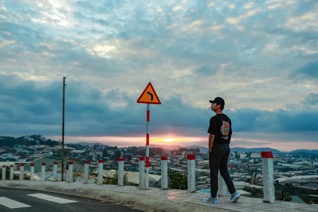 Hoàng hôn Xóm Lèo Đà Lạt