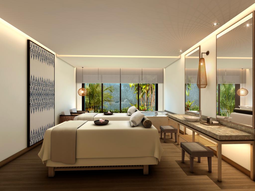 Không gian YHI Spa tại khu nghỉ dưỡng Melia Hồ Tràm
