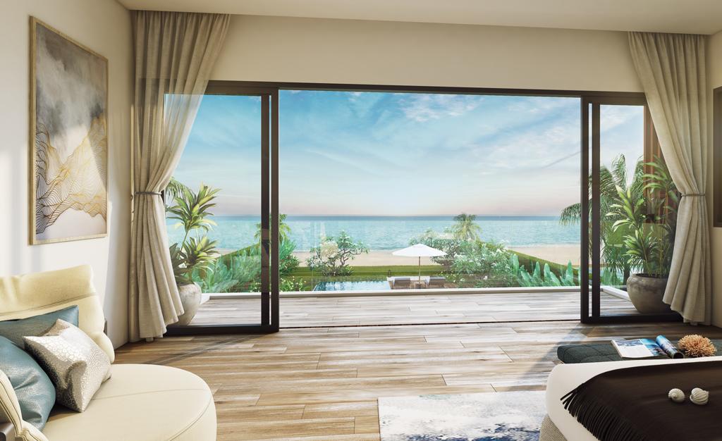 Biệt thự hướng biển tại khu nghỉ dưỡng Melia Hồ Tràm
