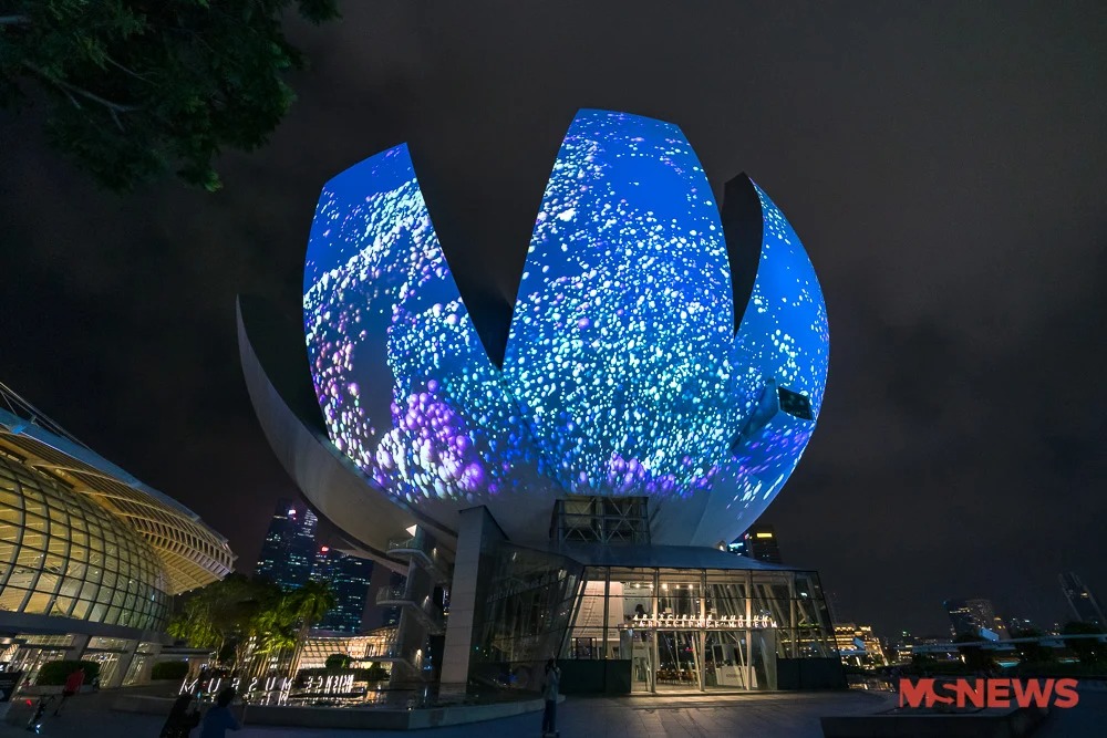 Lễ hội i Light Singapore 2022 Marina Bay