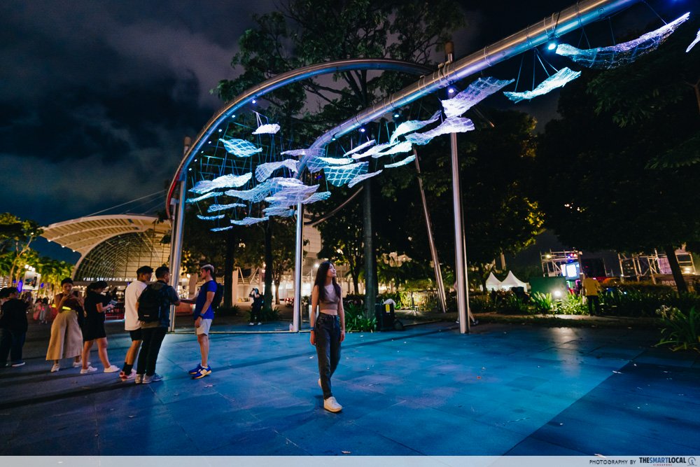 Tác phẩm Eyes Of The Sea i Light Singapore