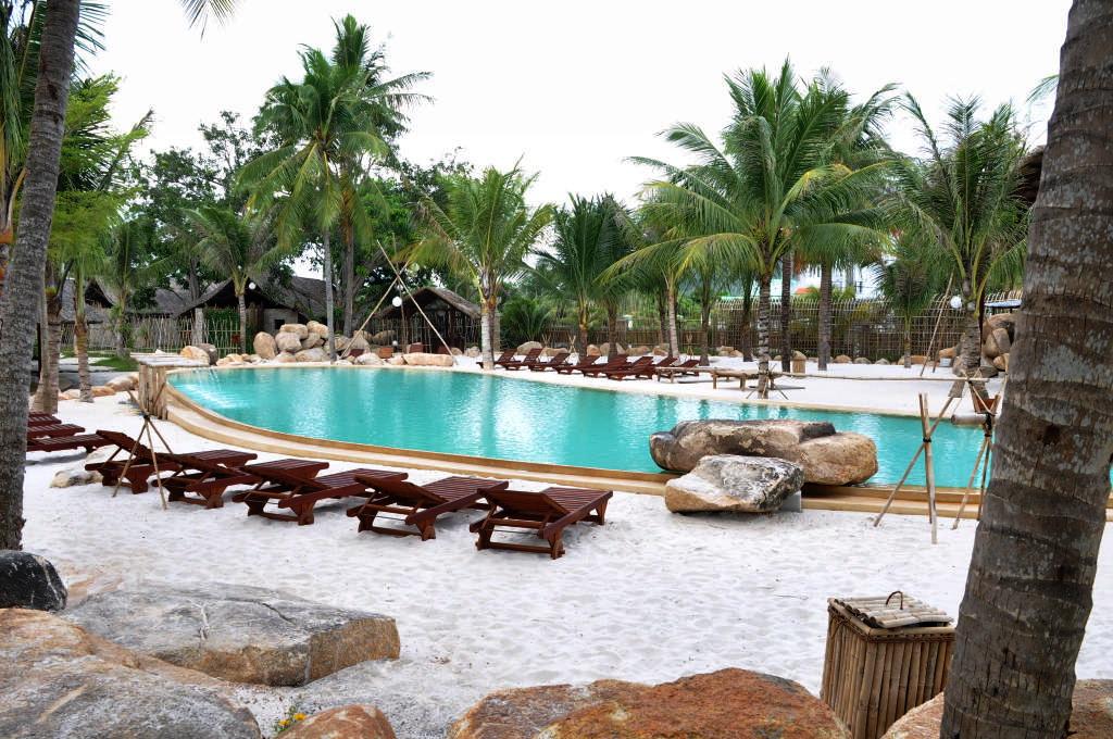 Không gian mộc mạc tại I-Resort Nha Trang