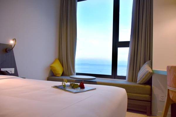 Phòng nghỉ ấm cúng tại ibis Styles Nha Trang