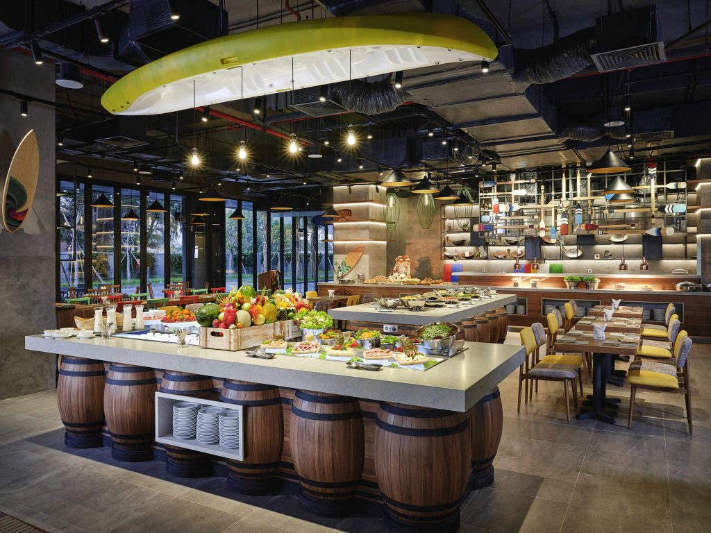 Buffet sáng tại nhà hàng ibis Styles Vũng Tàu