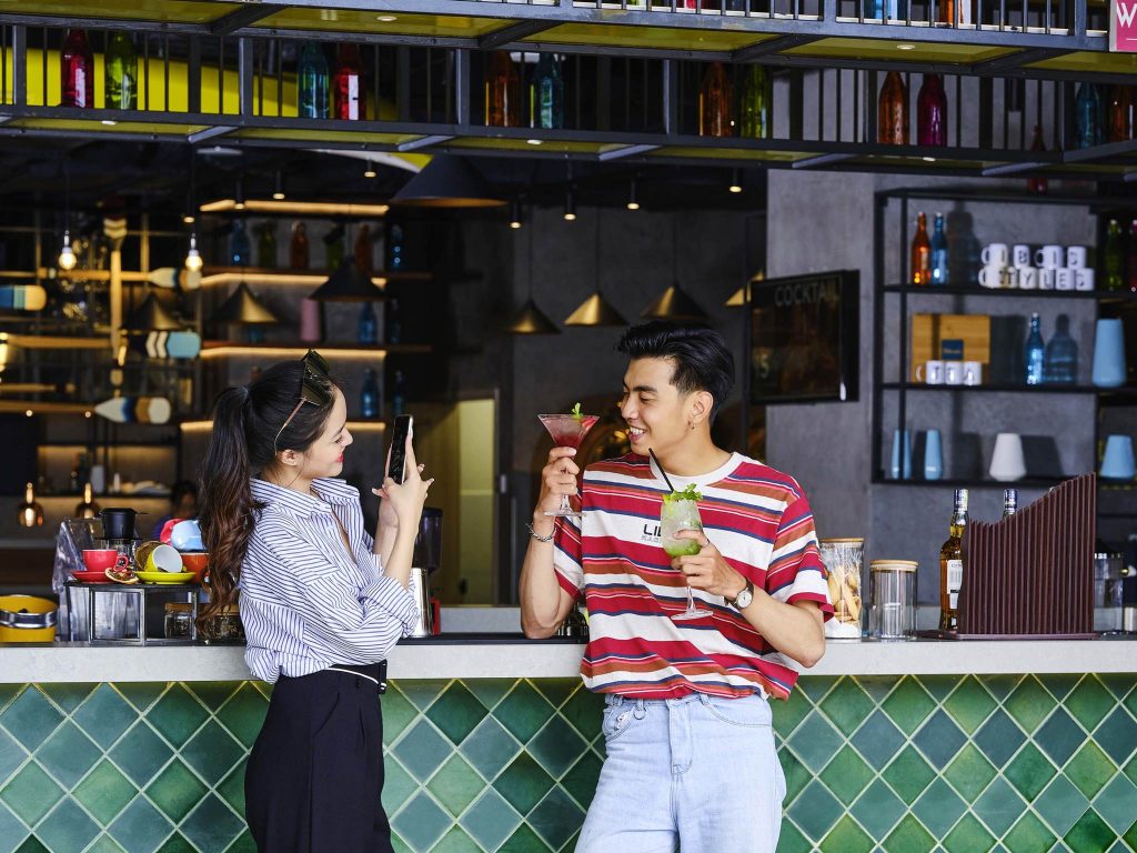 Quầy cocktail tại ibis Styles Vũng Tàu