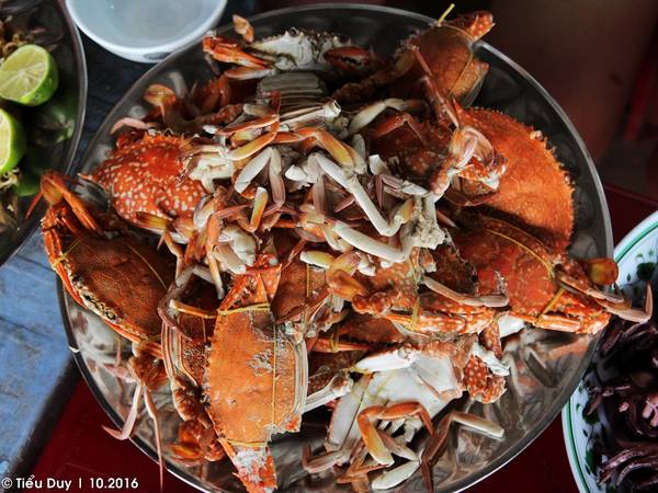 Mâm ghẹ 2-3 kg chỉ 200.000 VND tại Rạch Tràm