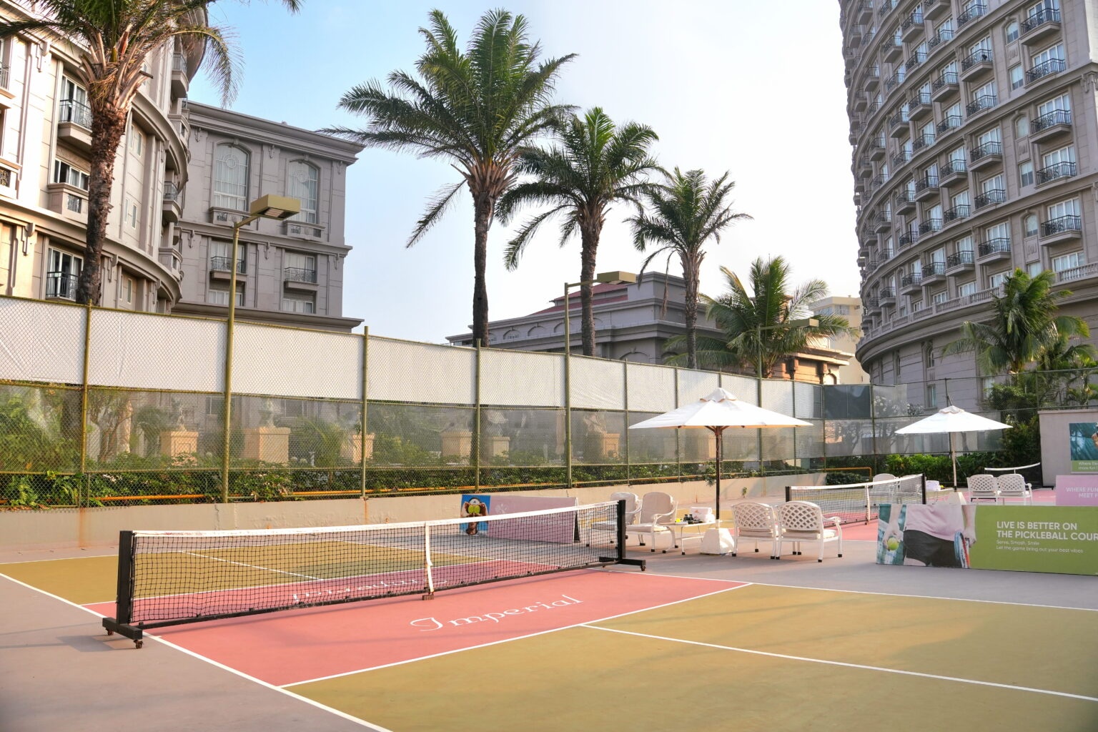 Sân Pickleball tiêu chuẩn quốc tế tại resort