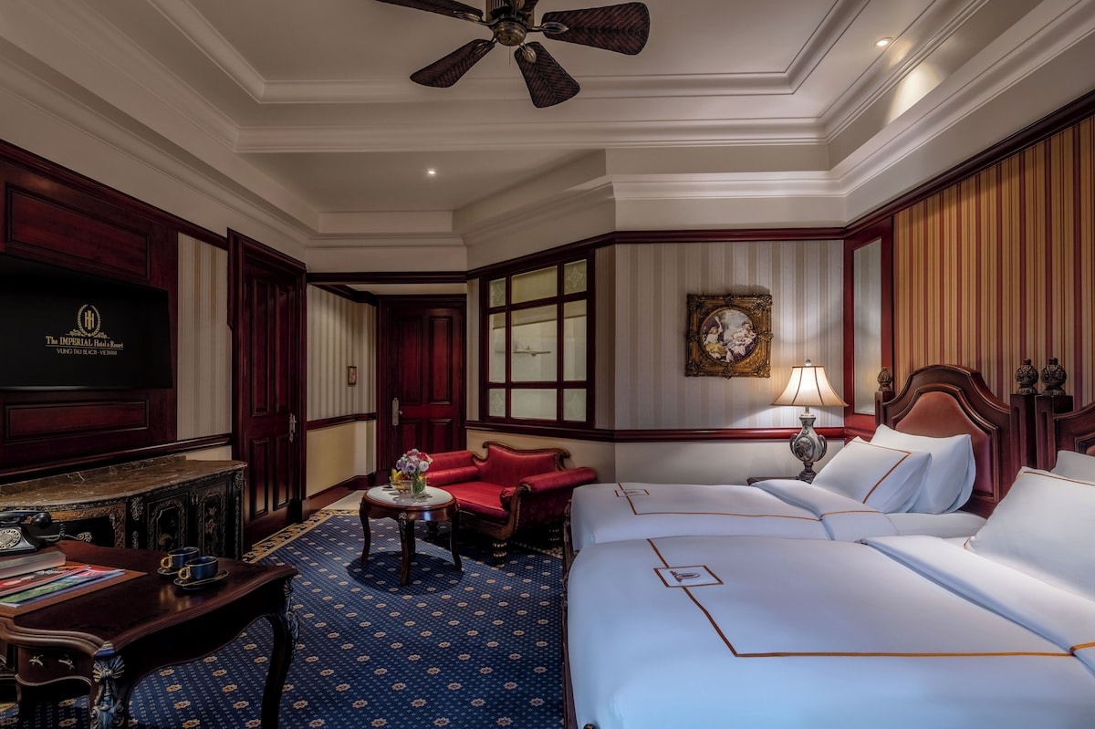 Không gian phòng nghỉ ấm áp và thư thái tại Imperial Vũng Tàu