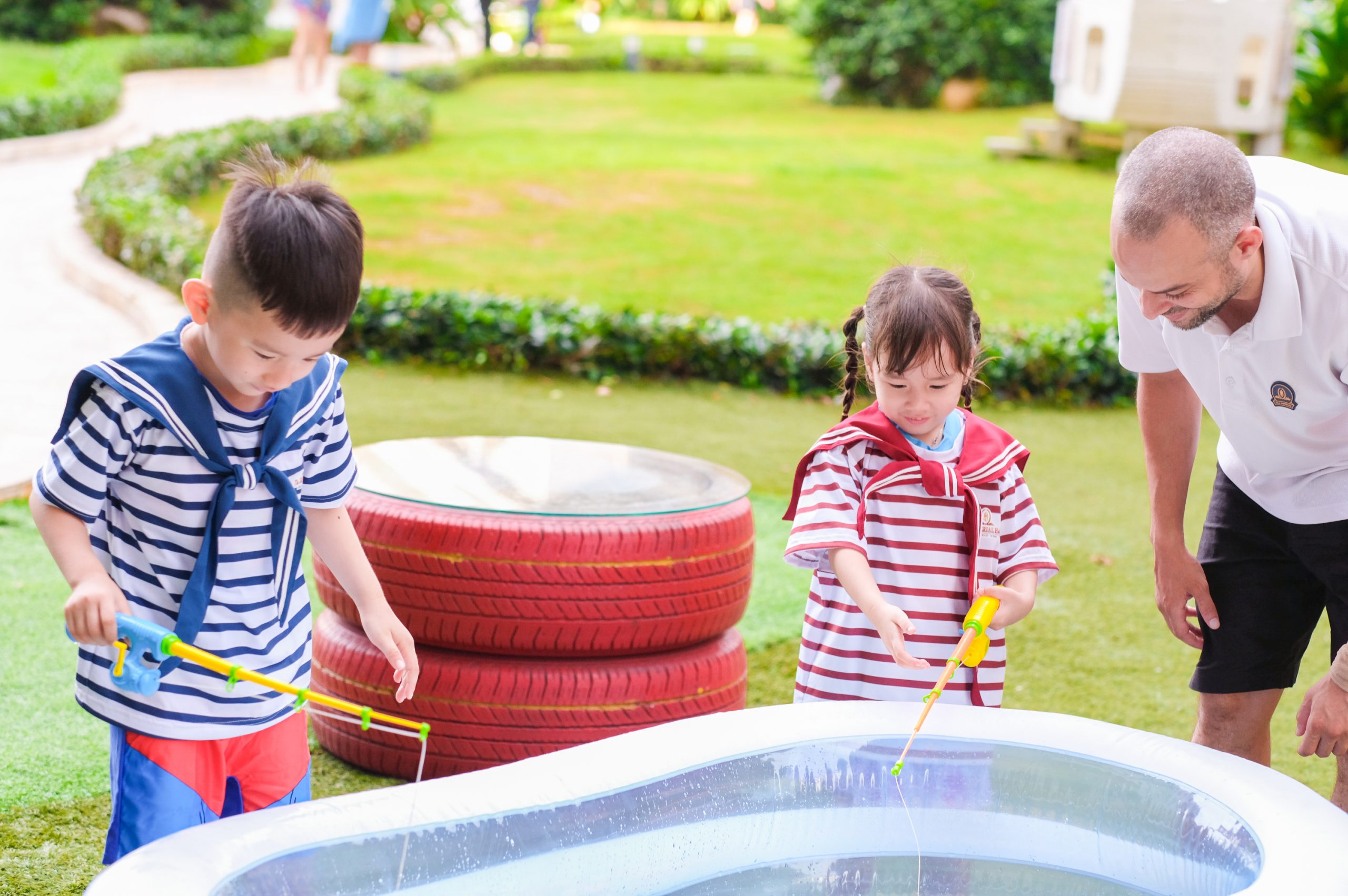 Trải nghiệm câu cá thú vị cho trẻ em
