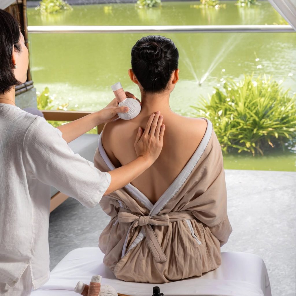 Không gian thư giãn tại HARNN Heritage Spa