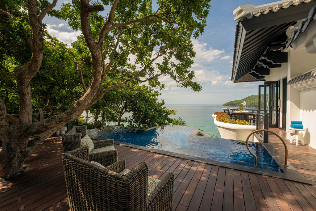 Không gian villa InterContinental Đà Nẵng