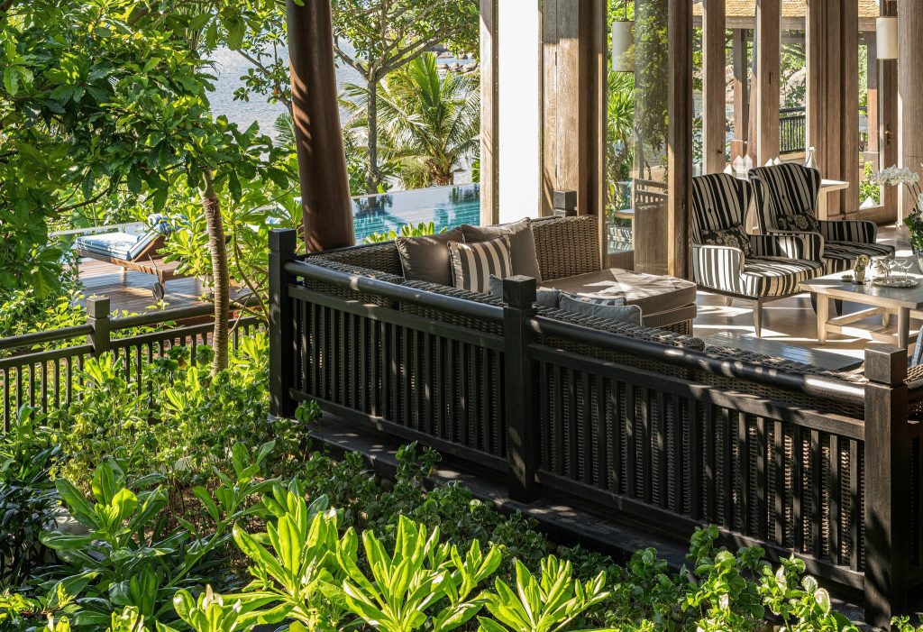Không gian xanh mát của InterContinental Đà Nẵng Sun Peninsula