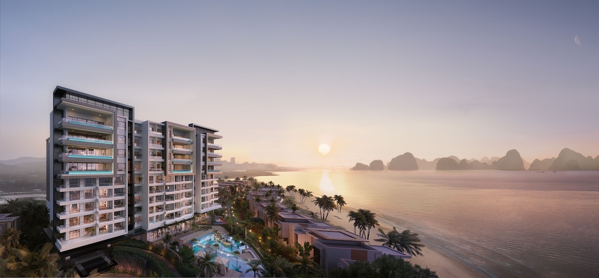 InterContinental Ha Long Bay Resort sở hữu bãi biển riêng tuyệt đẹp