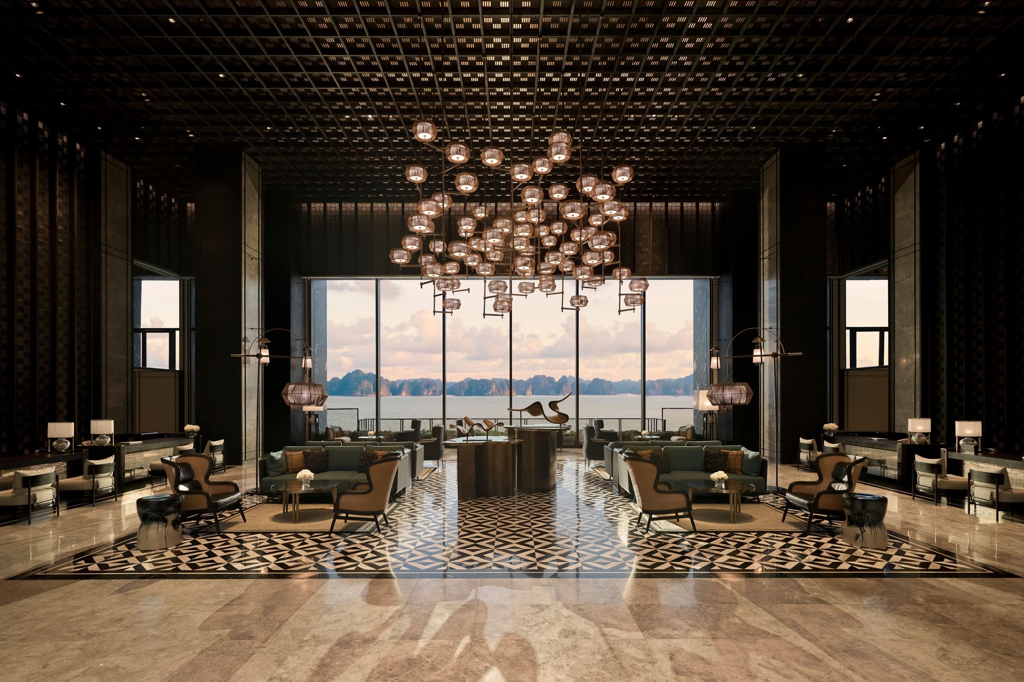 Khung cảnh yên bình tại InterContinental Ha Long Bay Resort