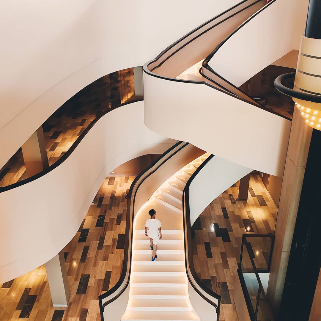 Cầu thang bộ InterContinental Phú Quốc Long Beach Cầu thang bộ InterContinental Phú Quốc Long Beach