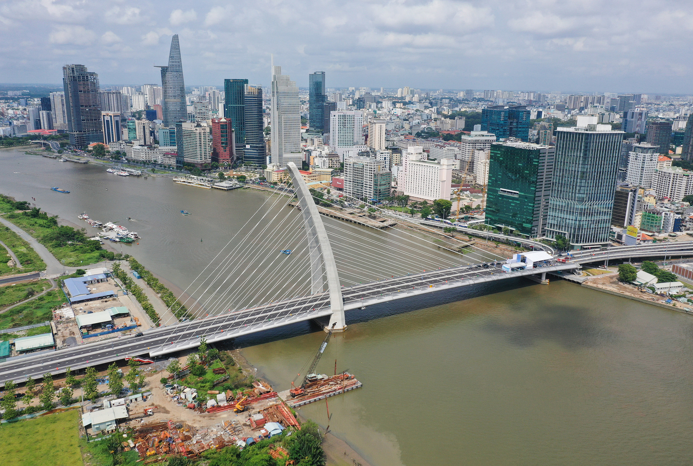 Cầu Thủ Thiêm 2 ở Sài Gòn chính thức đổi tên thành cầu Ba Son
